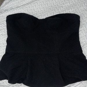 Sleeveless Black Blouse